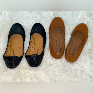 2 Pair Lucky Brand Flats